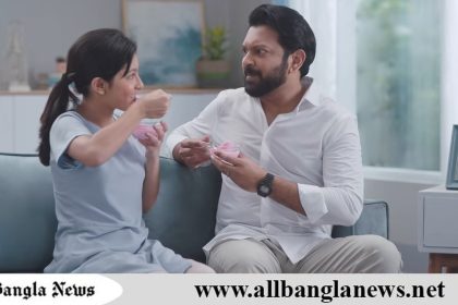 বাবার হাত ধরে আবারও পর্দায় আইরা