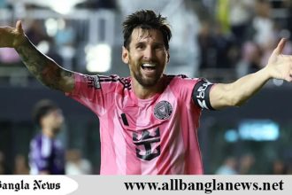 মেসির জোড়া গোলে লিগস কাপের ফাইনালে ইন্টার মায়ামি