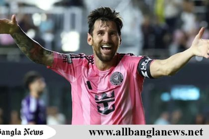 মেসির জোড়া গোলে লিগস কাপের ফাইনালে ইন্টার মায়ামি
