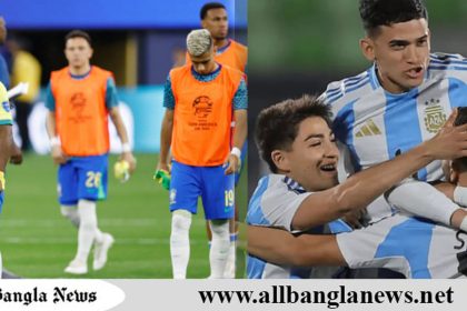 শেষ ষোলোয় উড়ছে আর্জেন্টিনা, গ্রুপ পর্বেই থেমে গেল ব্রাজিলের স্বপ্ন